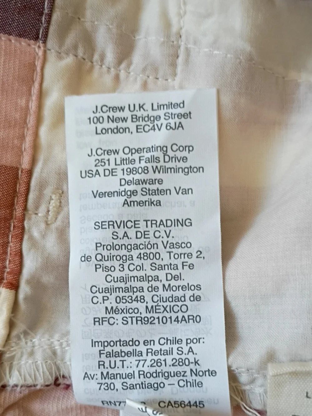 Madewell waist 16